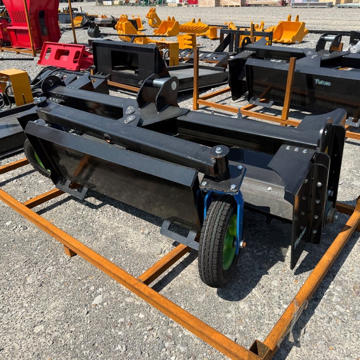 #2050 • Unused Future 73" Skid Steer Power Rake B-DZLHPZ2605161 INV#48914