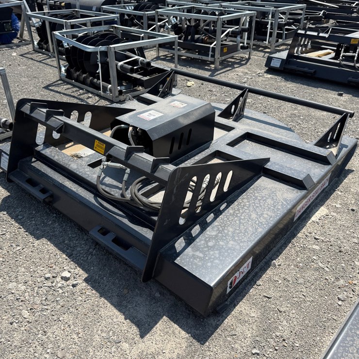 #2086 • Unused JCT 72" Skid Steer Brush Cutter w/ Stump Jumper INV#49846