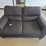 black-loveseat-couch,-60''-wide-image-2