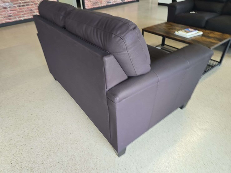 black-loveseat-couch,-60''-wide-image-6