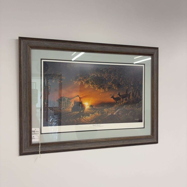 1996 Sunset Harvest Print, Terry Redlin
