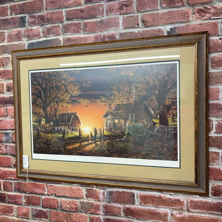 1995 Morning Surprise Print, Terry Redlin
