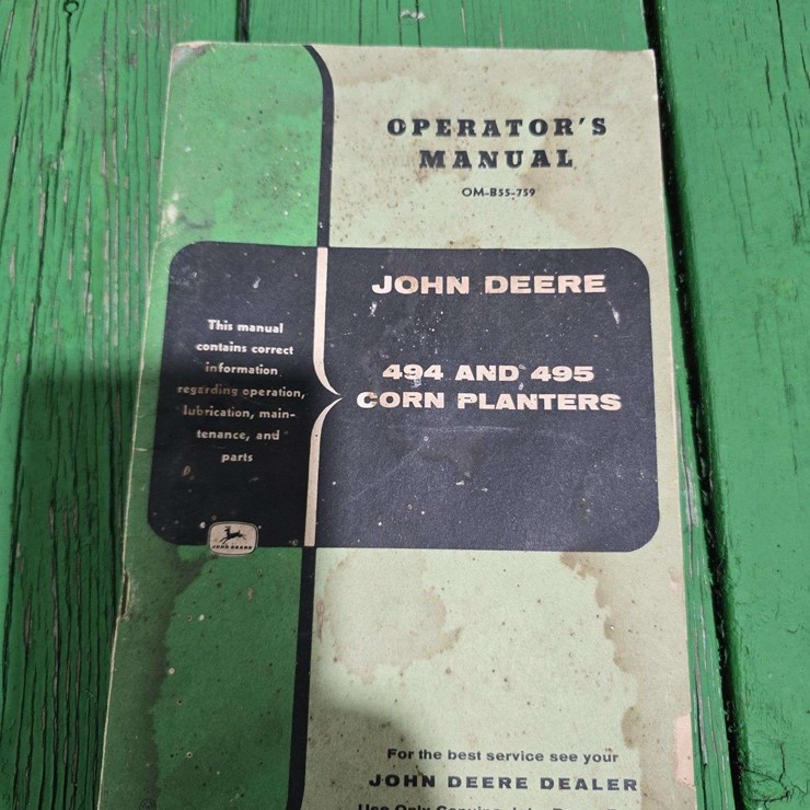 JOHN DEERE 494