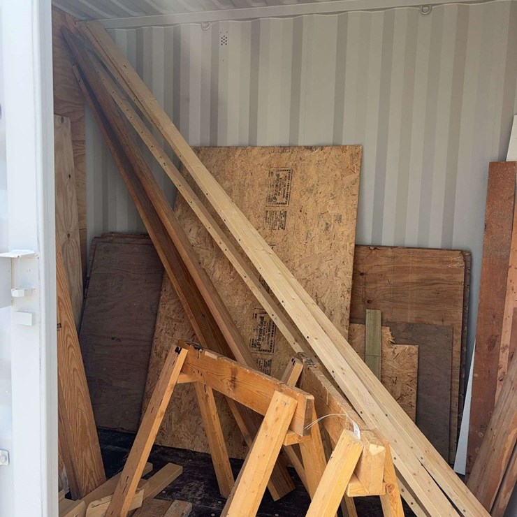 Assortment of New Lumber, 2x4,2x8, 2x10, Plywood, and misc lumber