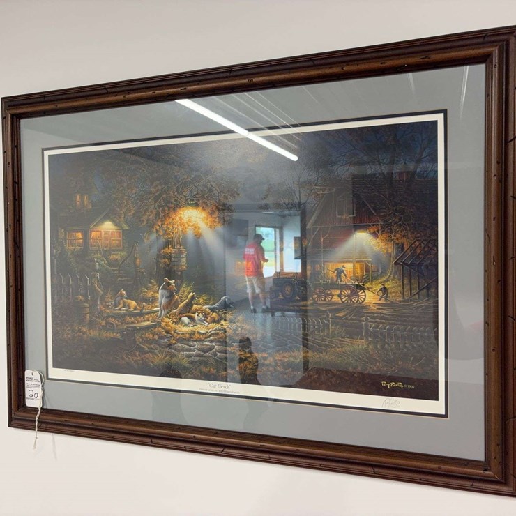 1997 Our Friends Print, Terry Redlin