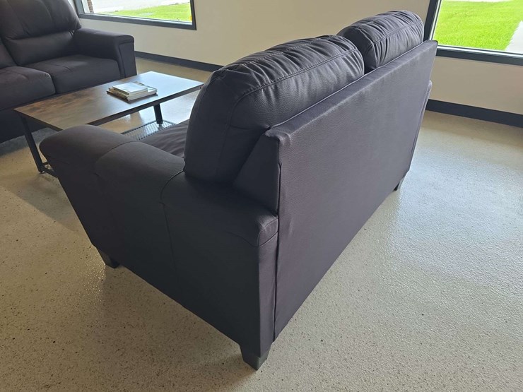 black-loveseat-couch,-60''-wide-image-5