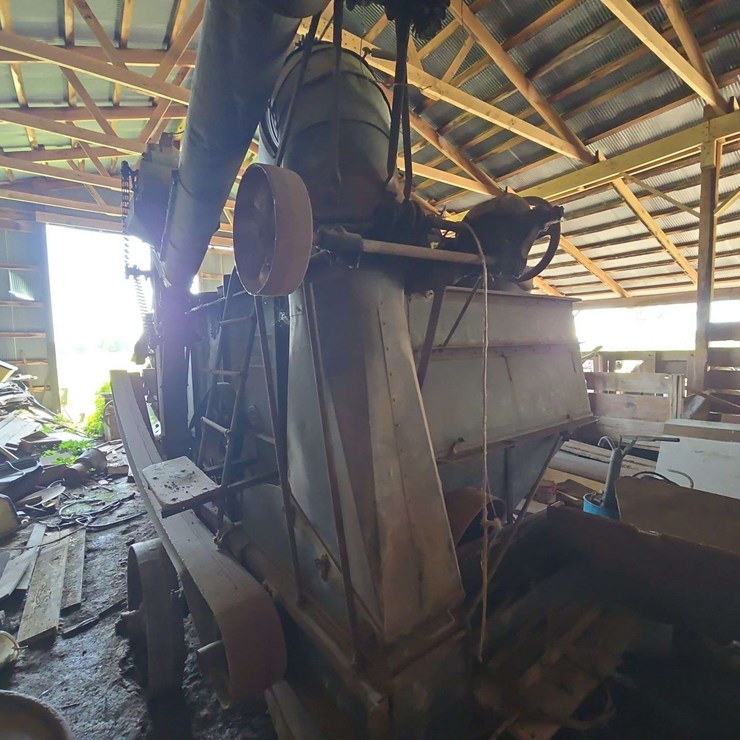 McCormick Deering threshing machine