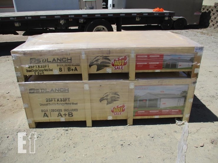 25'-x-33'-double-garage-metal-shed-image-1