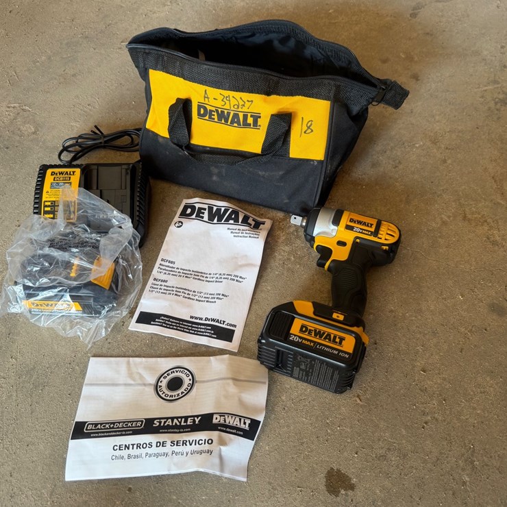#18 • DEWALT POWER IMPACT DRILL