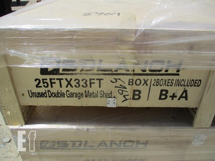 25'-x-33'-double-garage-metal-shed-image-7
