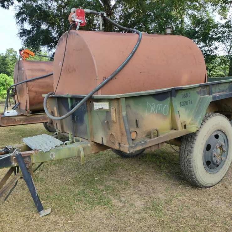 500 Gal Fuel Tank on Wagon