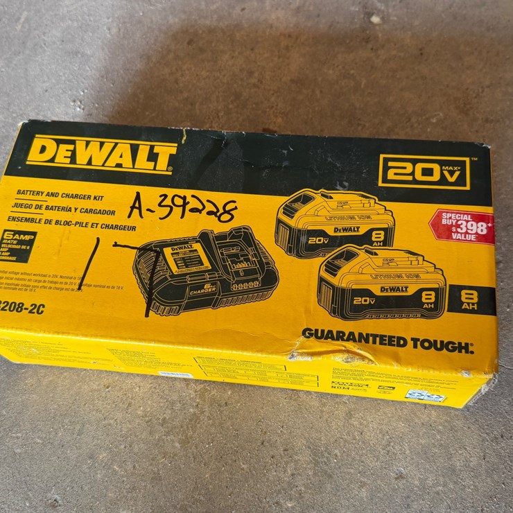#17 • DEWALT BATTERY AND CHARGER KIT