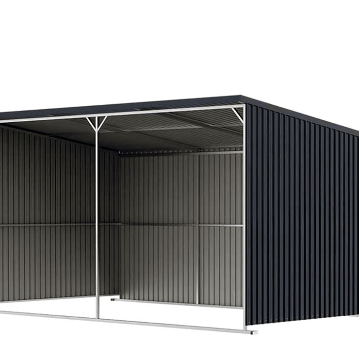 Unused 2026 CE SDLGM1220F Galvanized Metal Livestock Shed