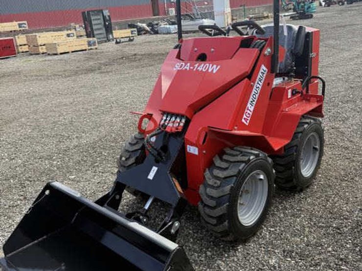 #6-•-mini-skid-steer-wheel-ride-on-loader--gas-sda-140w-image-1