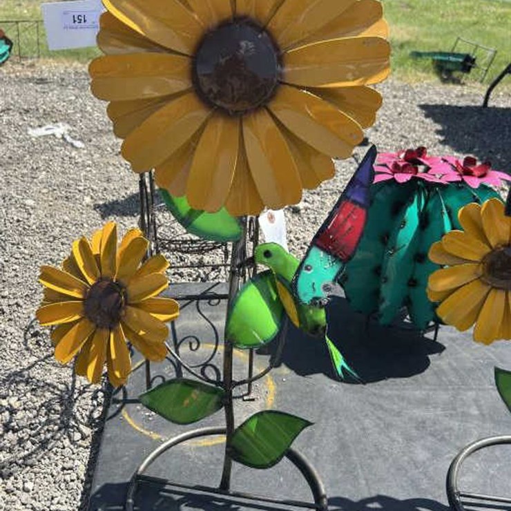 #150 • Metal Art - Flower Bouquet