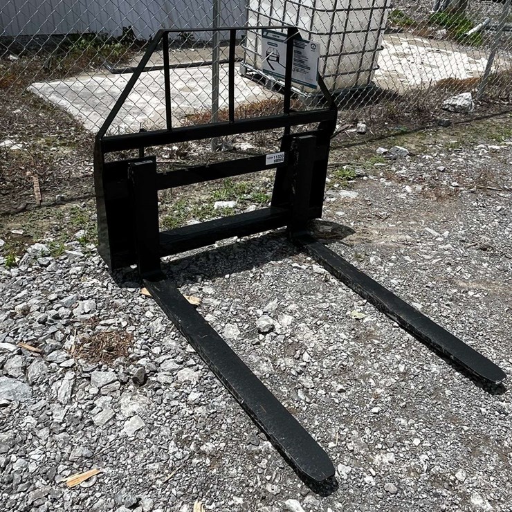 Unused 2026 Mower King SA Skid Steer Forks Attachment