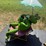 #96-•-metal-art---lounging-frog-w/-umbrella-image-3