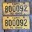 1971-ohio-farm-license-plate-pair-800092-yellow-black-image-1