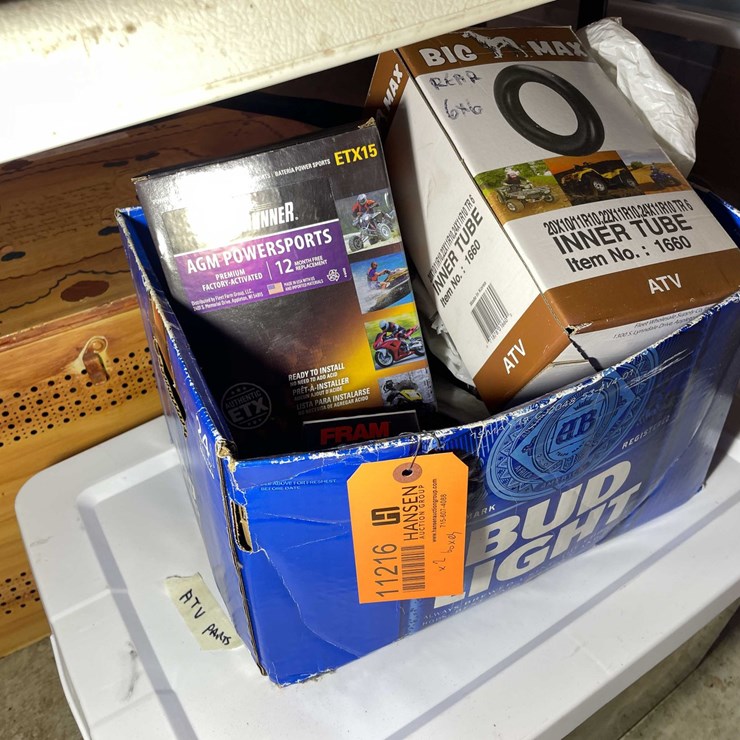 #7433 • (2) Boxes of ATV Parts