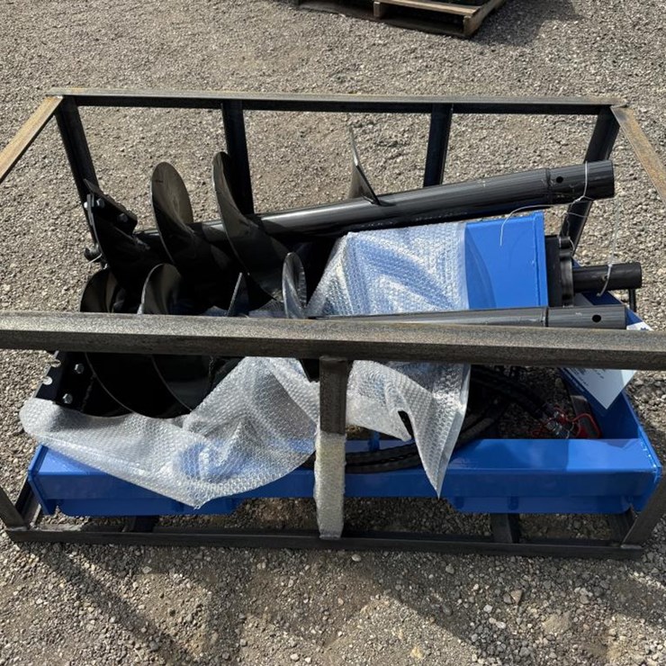 #34 • Skid Steer Auger Driver & 6", 12", 14" Bits