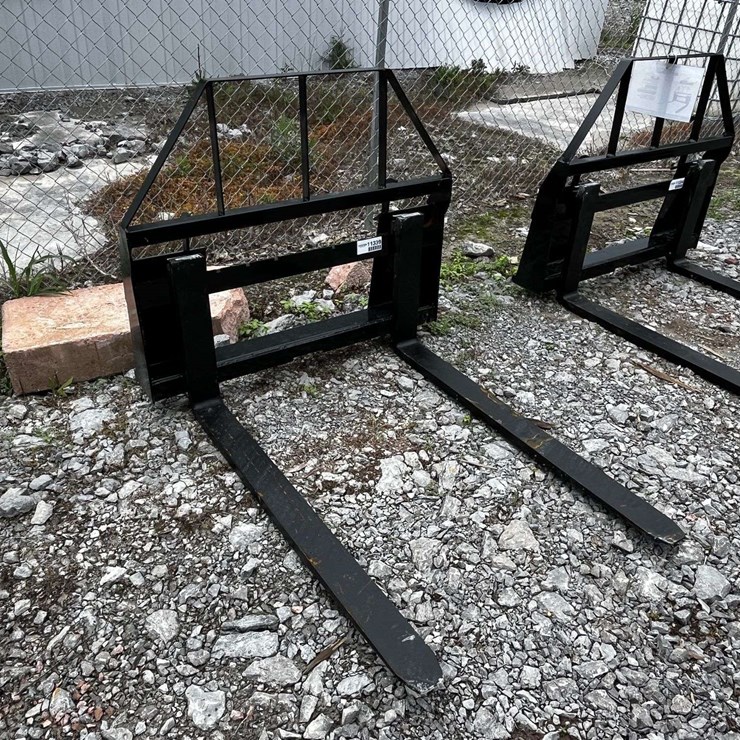 Unused 2026 Mower King SA Skid Steer Forks Attachment