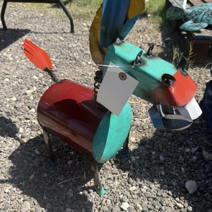 #112 • Metal Art - Bobble Donkey