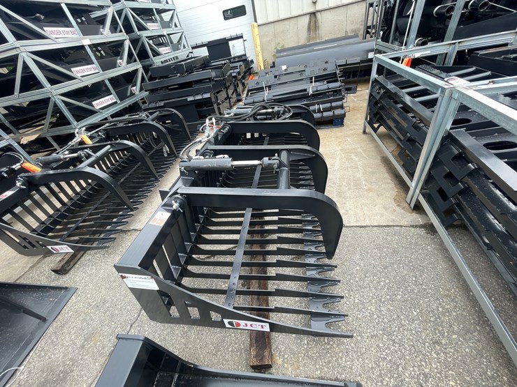 #8263-•-unused-2026-jct-skid-steer-rock-grapple-bucket-(o2)-image-2