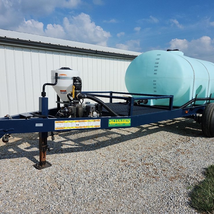 SCHABEN 1300 gal. tandem nurse trailer