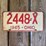 1965-ohio-license-plate-number-2448-x-automobilia-collectible-image-1