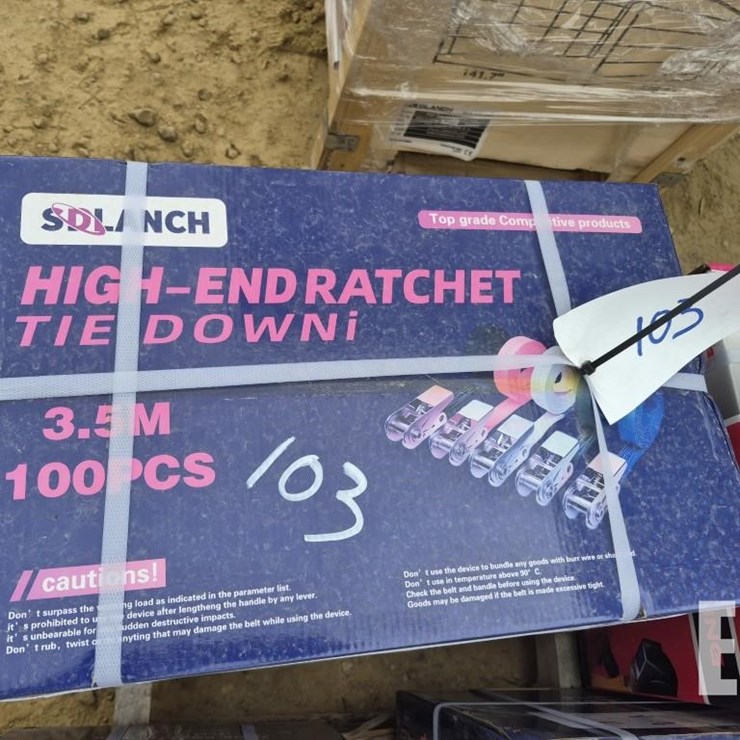 SDLANCH HIGH-END TIE DOWN RATCHET STRAPS