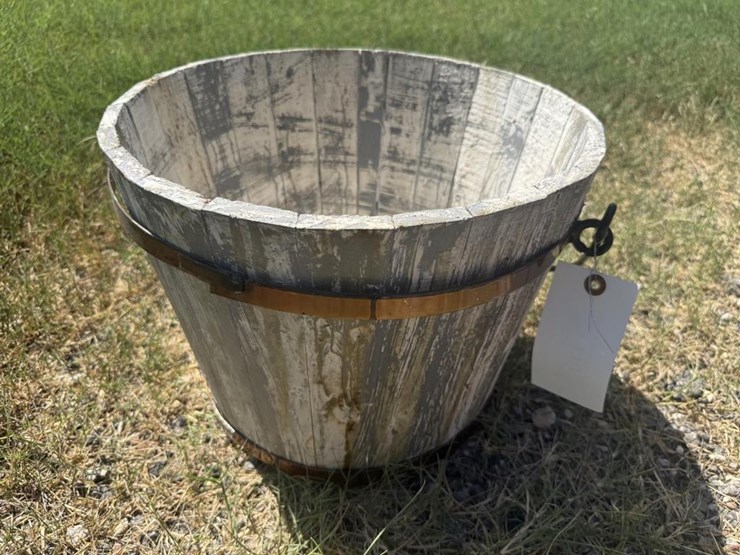 #110-•-large-grey-rustic-wooden-bucket-image-4