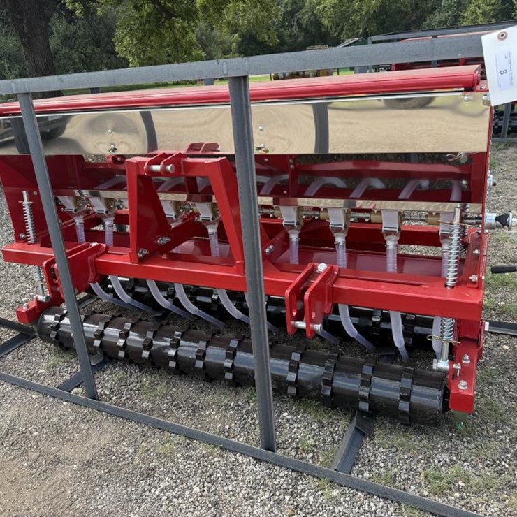 #8 • Seeder To Fit Skid Steer & 3-Pt Quick Hitch