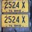 1971-ohio-license-plate-pair-2524-x-yellow-image-1