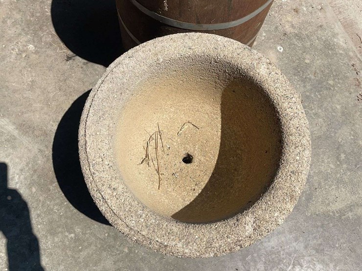 concrete-planter-and-wood-barrel-image-2