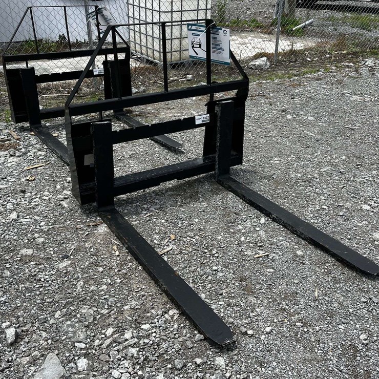 Unused 2026 Mower King SA Skid Steer Forks Attachment
