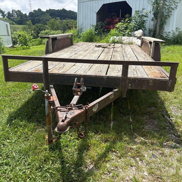 16' Tandem Axle Bumper Pull Trailer