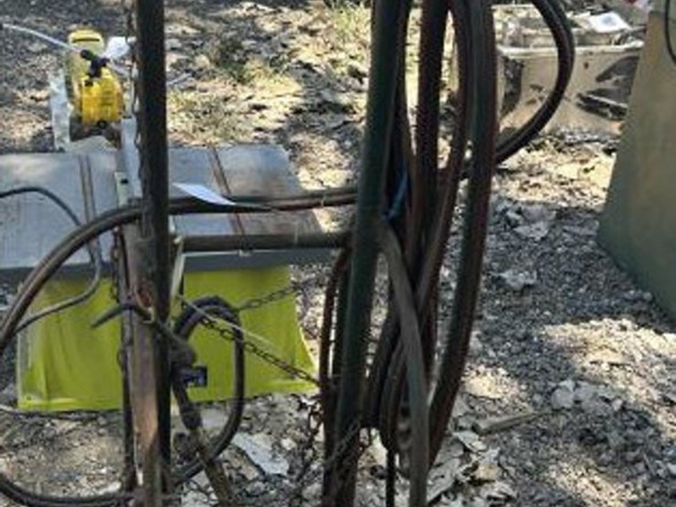 #93-•-industrial-cylinder-cart-w/-hoses-for-oxygen-&-image-4