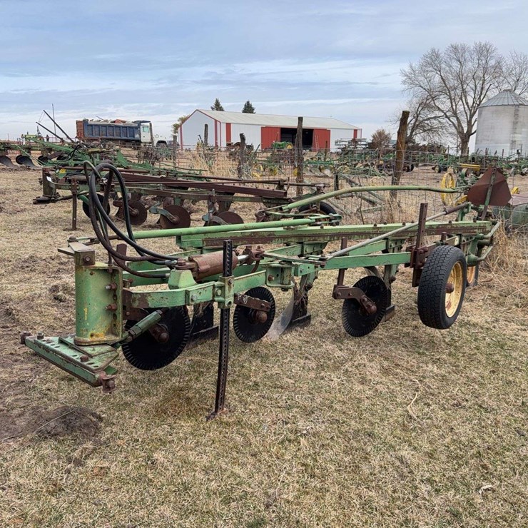 John Deere Pull Type Four Bottom Plow