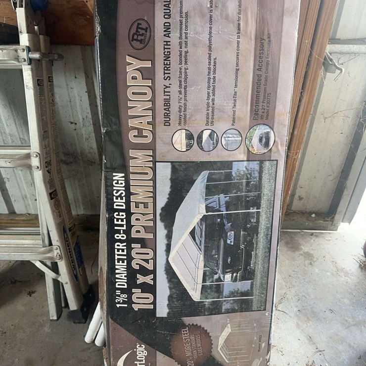 ShelterLogic 10' x 20' Premium Canopy RT Series Carport