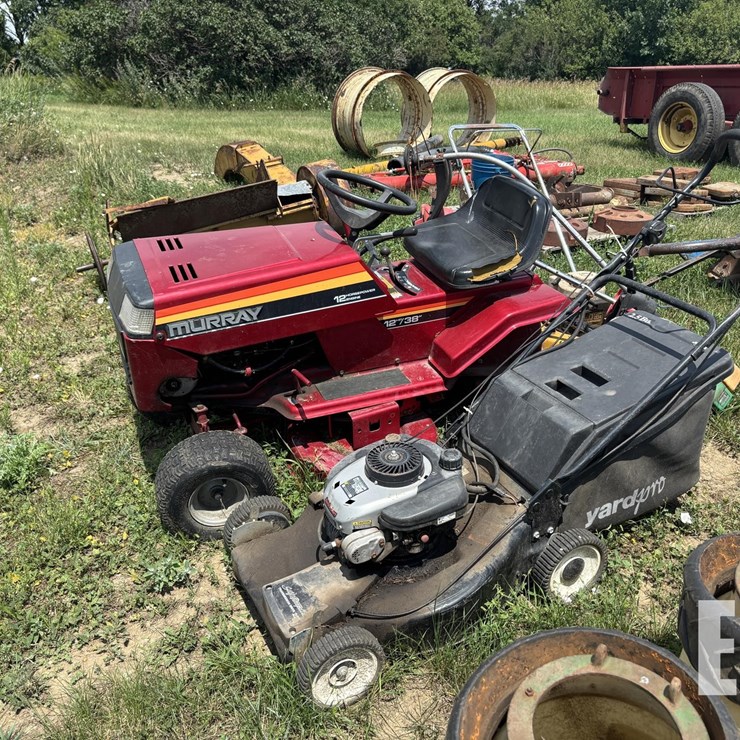 ASSORTMENT OF LAWN MOWERS, WEED EATERS, STRING TIM