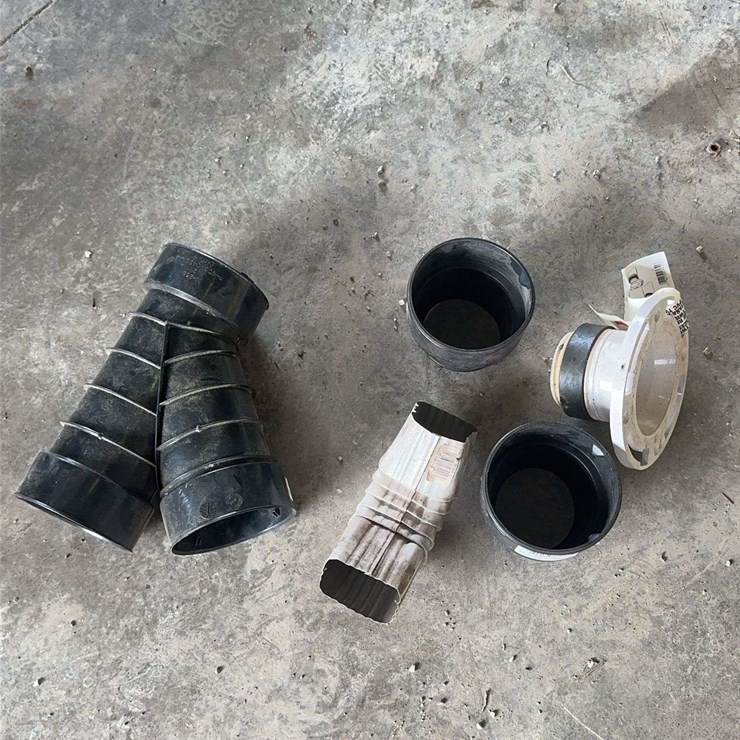Assorted Plumbing and Drainage Fittings Including Oatey Twist-N-Set Flange
