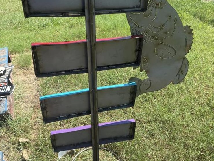 #111-•-metal-art---gone-fishing,-ice-bait-&-tackle-sign-image-3