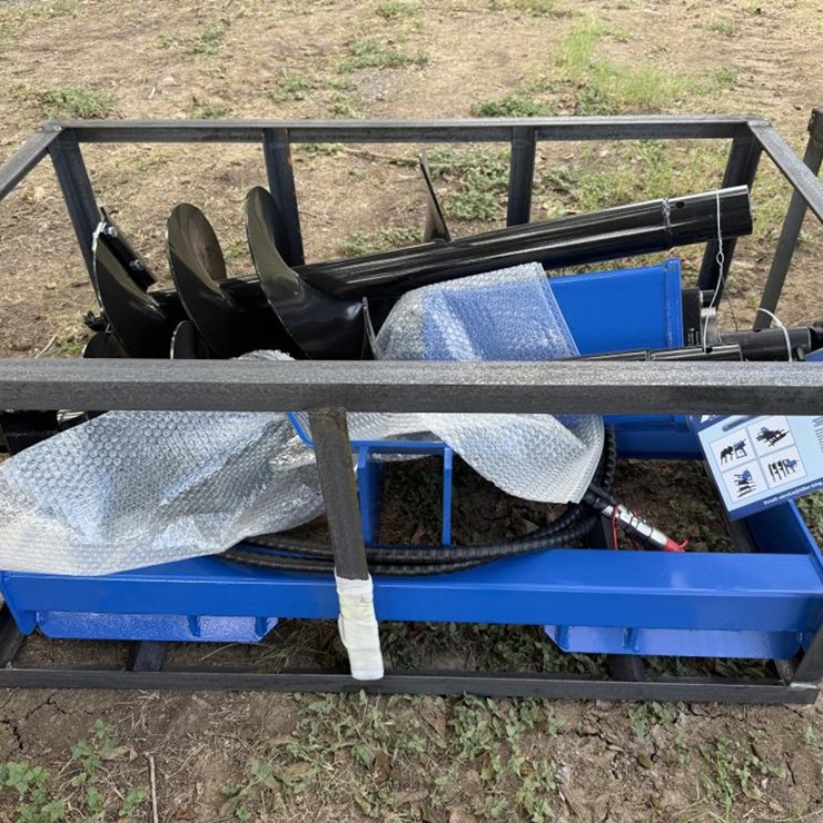 #13 • Skid Steer Auger Driver & 6", 12", 14" Bits