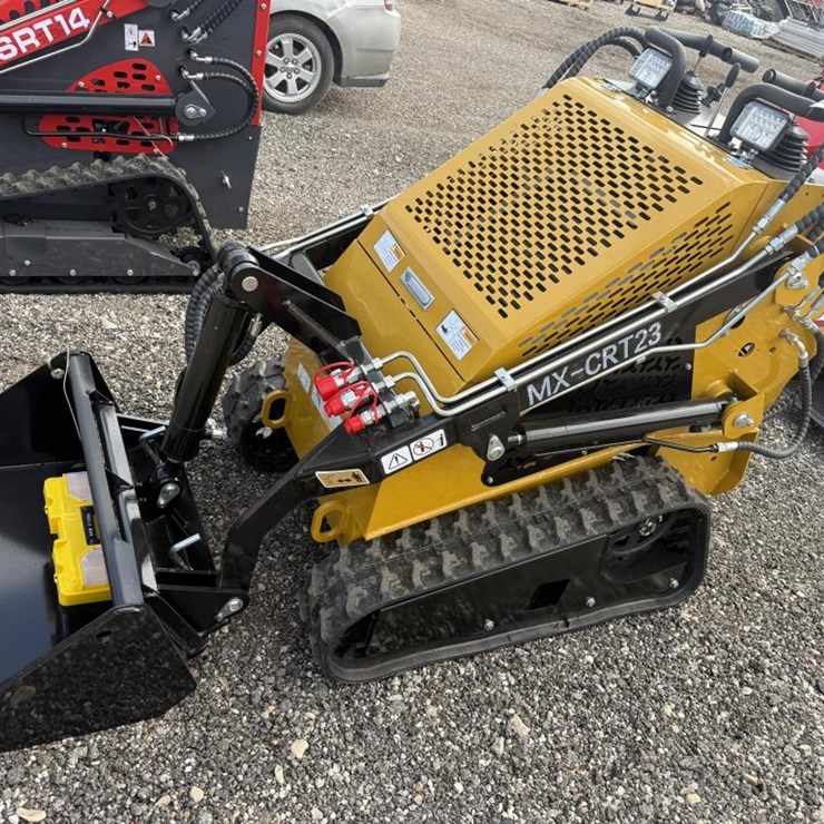 #4 • Mini Skid Steer Tracked Loader - Gas MX-CRT23