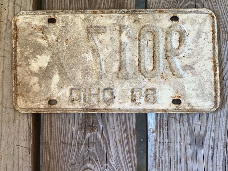 1969-ohio-license-plate-registration-tag-9017-x-image-2
