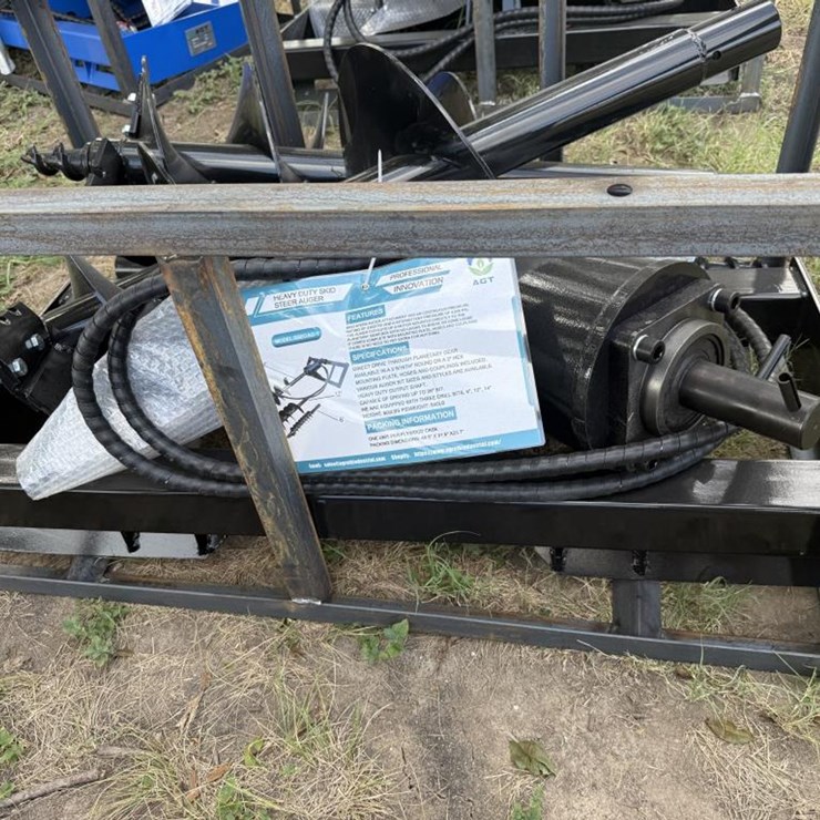 #11 • Skid Steer Auger Driver & 6", 12", 14" Bits