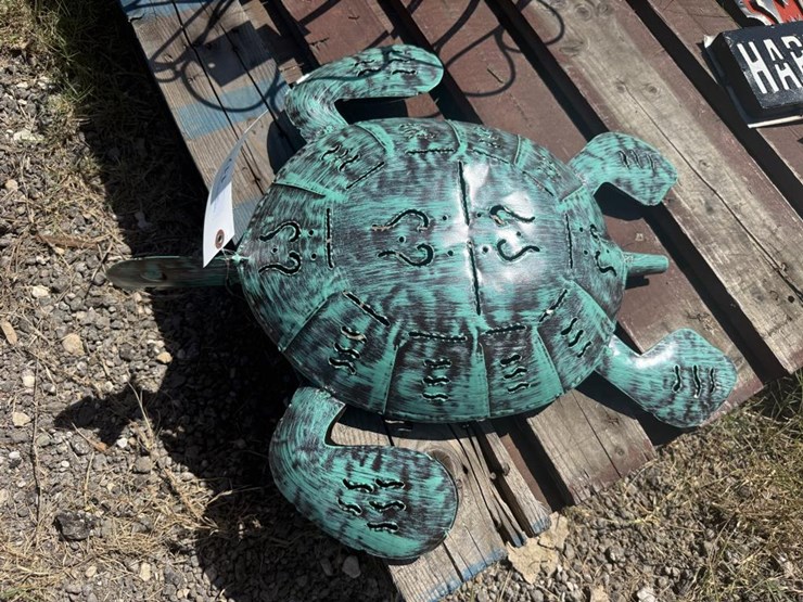 #117-•-metal-art---medium-teal-turtle-image-3