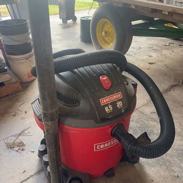 Craftsman 20 Gallon Wet Dry Shop Vac Vacuum Model 113.177621