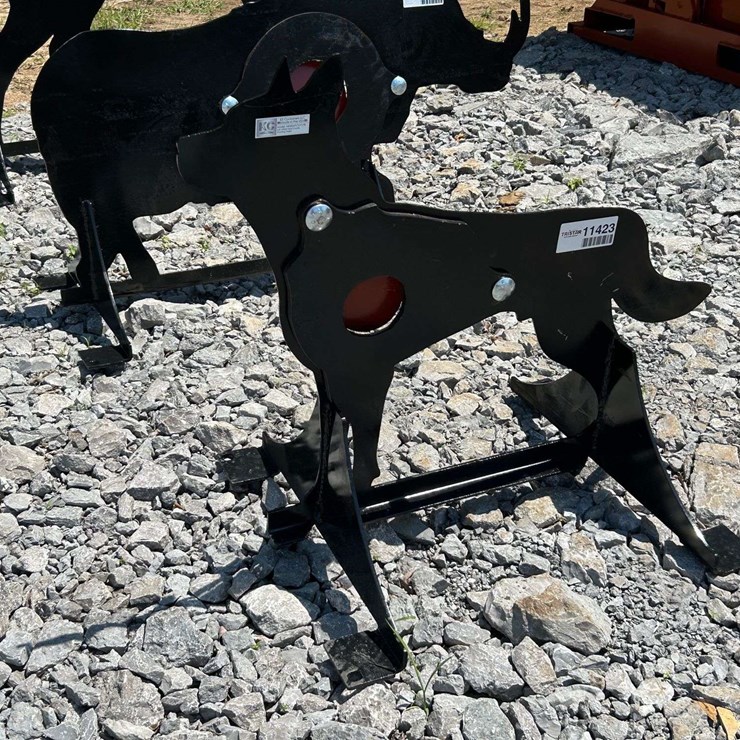 3/8" AR500 Steel Coyote Shooting Target
