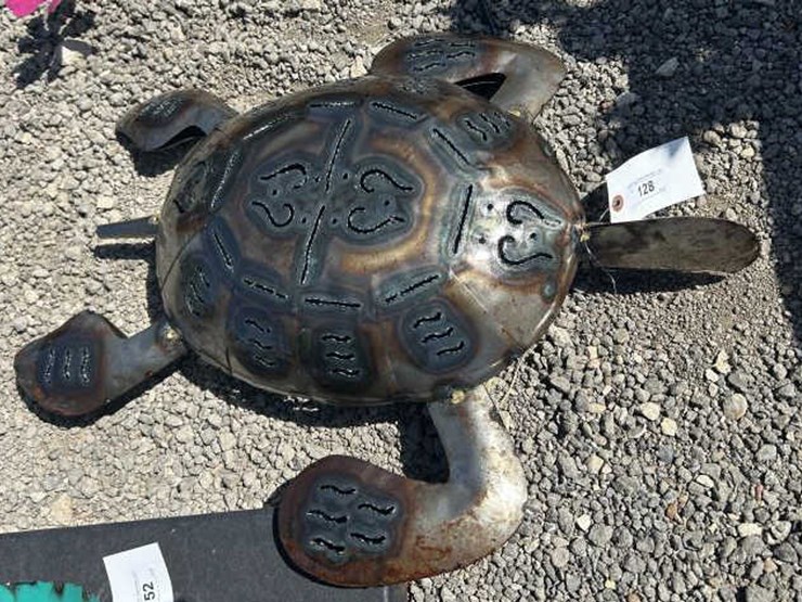 #128-•-metal-art---medium-brown-turtle-image-3